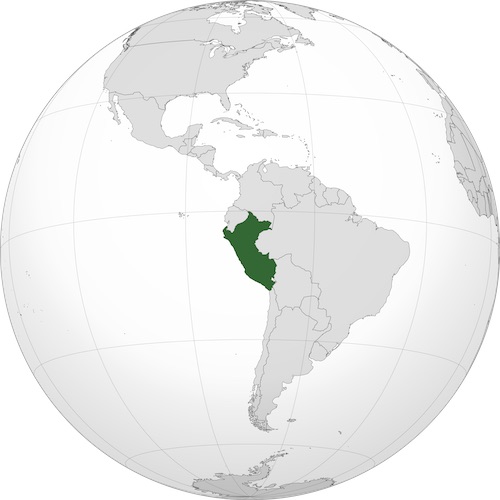 Perù mappa