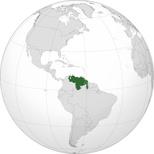 Venezuela mappa