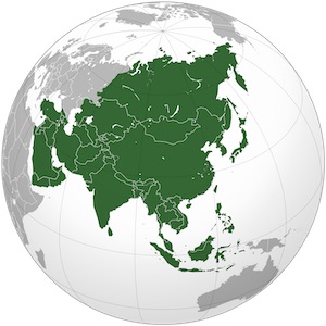Asia mappa