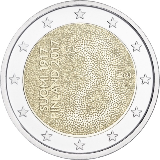 Finlandia - 2 € 100° anniversario dell’indipendenza 2017