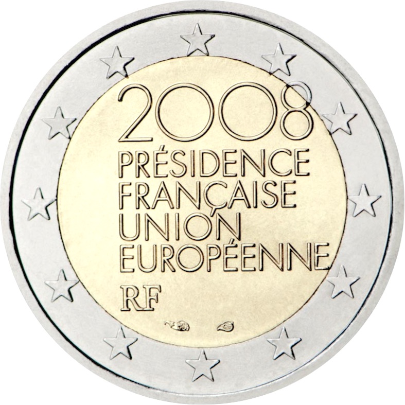 Francia - 2 € Presidenza Consiglio U.E. 2008