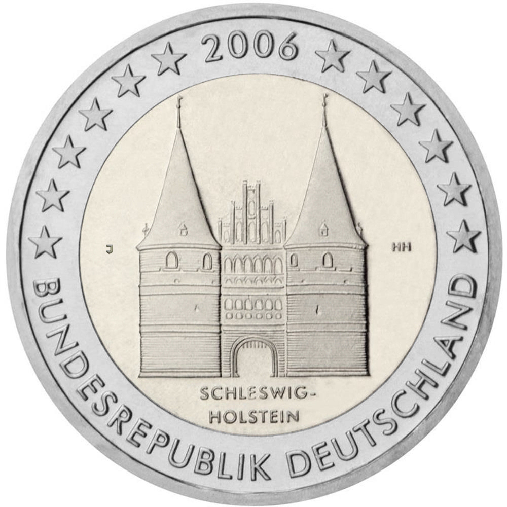 Germania - 2 € Schleswig - Castello di Holstein 2006