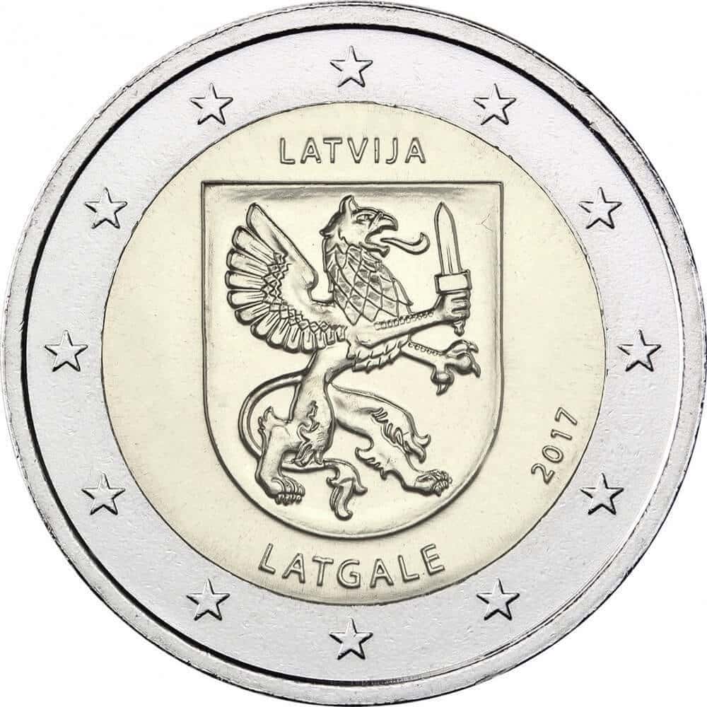 Lettonia - 2 € Letgallia 2017