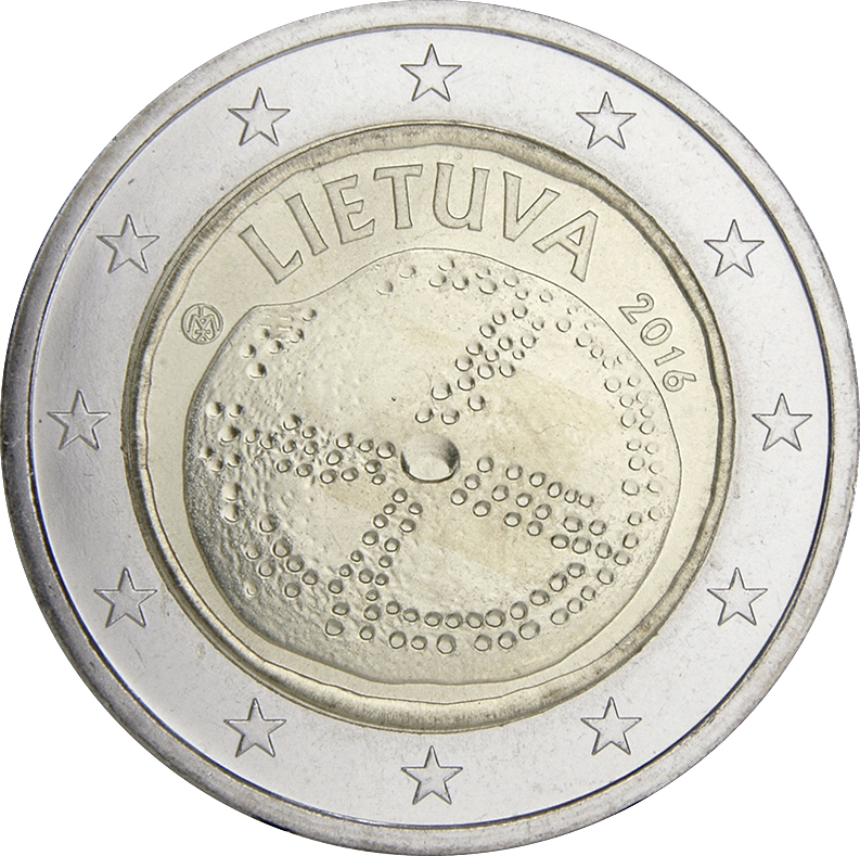 Lituania - 2 € Cultura baltica 2016