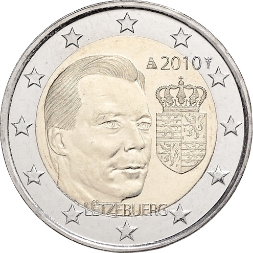 Lussemburgo - 2 € Stemma del Granducato 2010