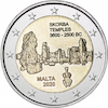 Malta - 2 € Templi di Skorba 2020