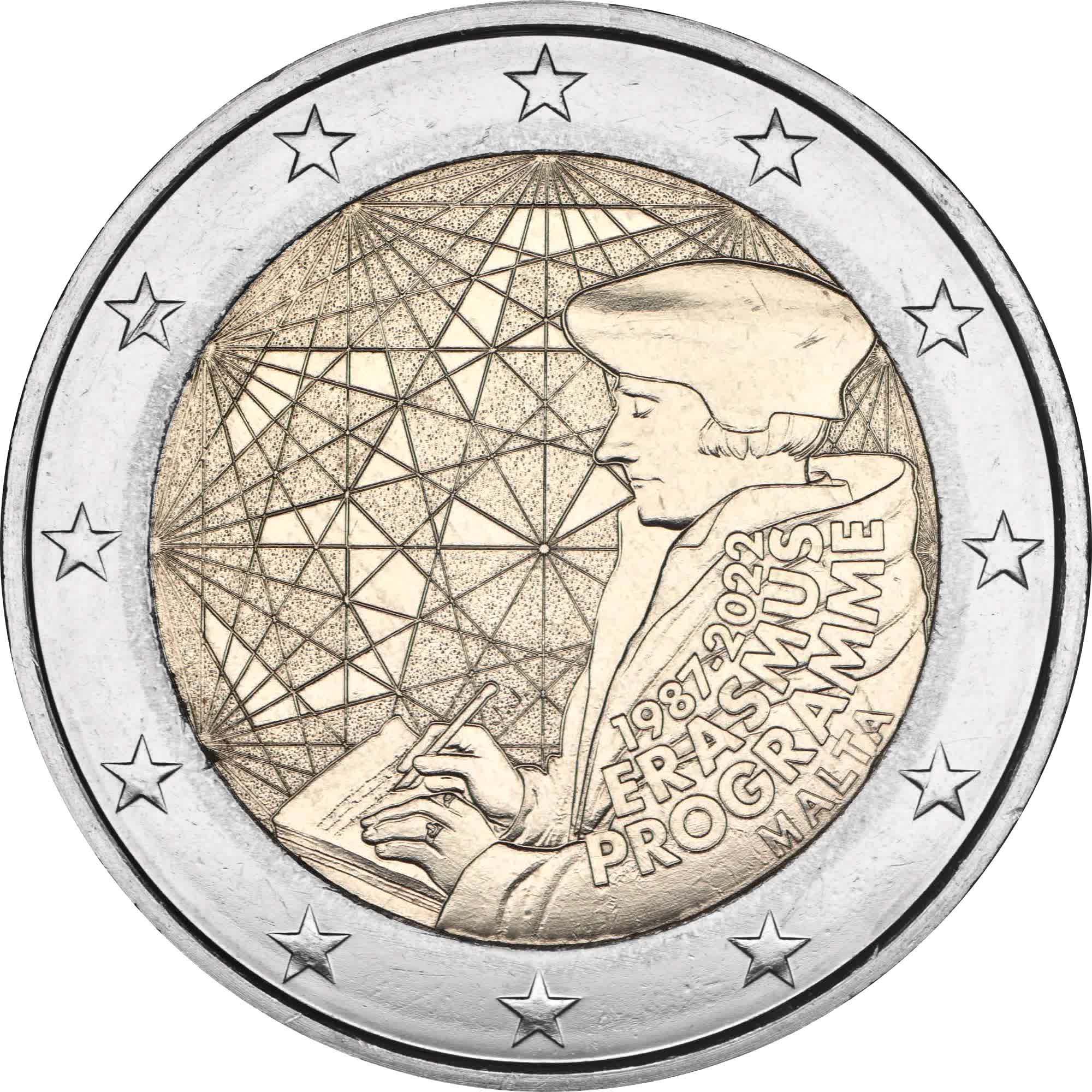 Malta 2022 - 2 euro erasmus