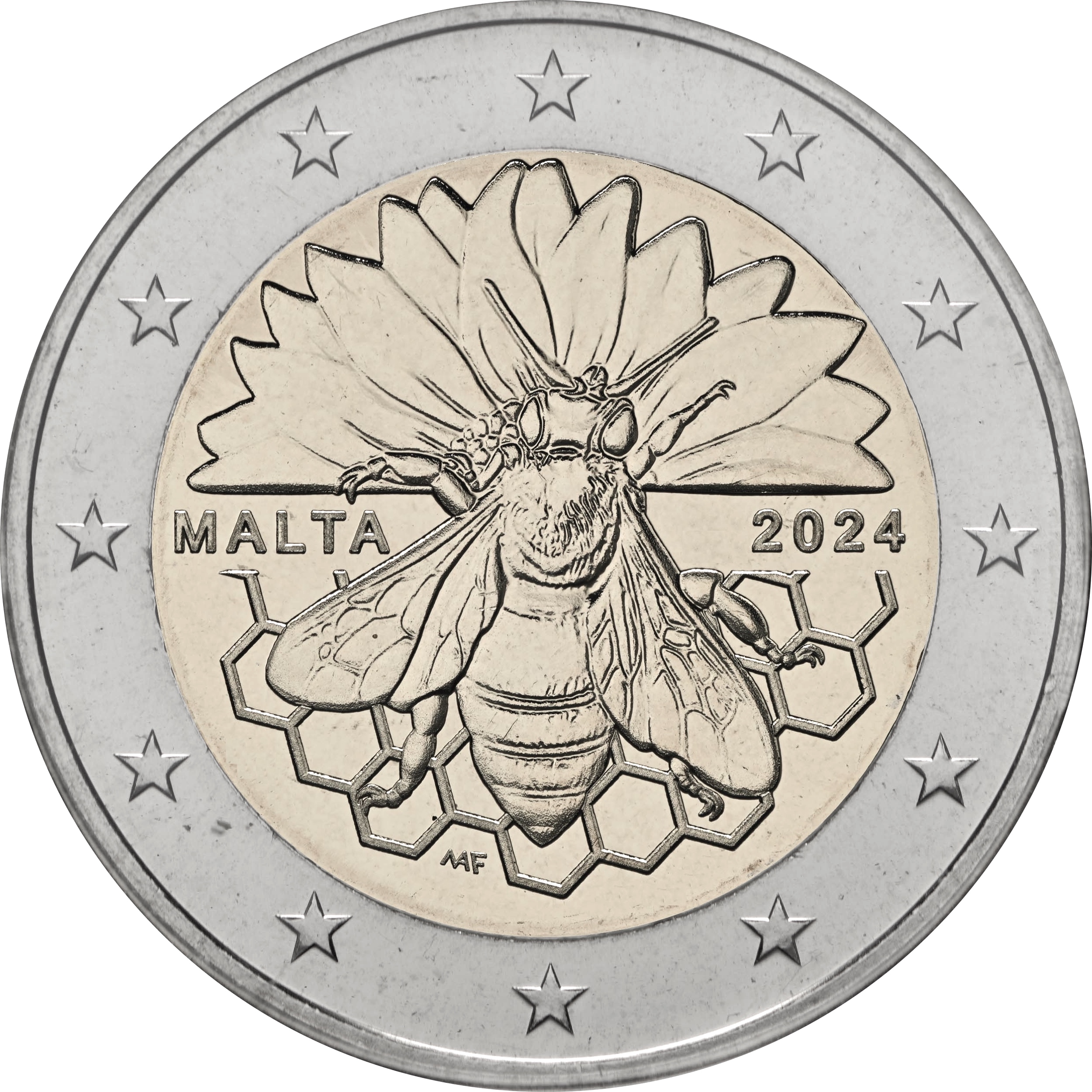 Malta 2024 - 2 € Ape maltese Malta 2024 - 2 € Ape maltese