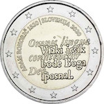 Slovenia - 2 € 500° anniversario di Adam Bohorič 2020