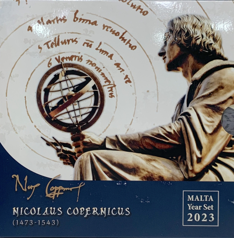 Copernico, Napoleone (e un po' di ITALIA) per le 2 EURO MALTESI 2023