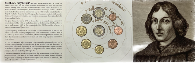 Copernico, Napoleone (e un po' di ITALIA) per le 2 EURO MALTESI 2023
